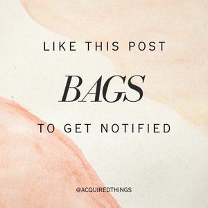 BAGS NOTIFICATION!